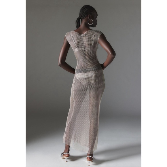 Jeweled Fishet Bodycon Dress - Picture 3 of 5